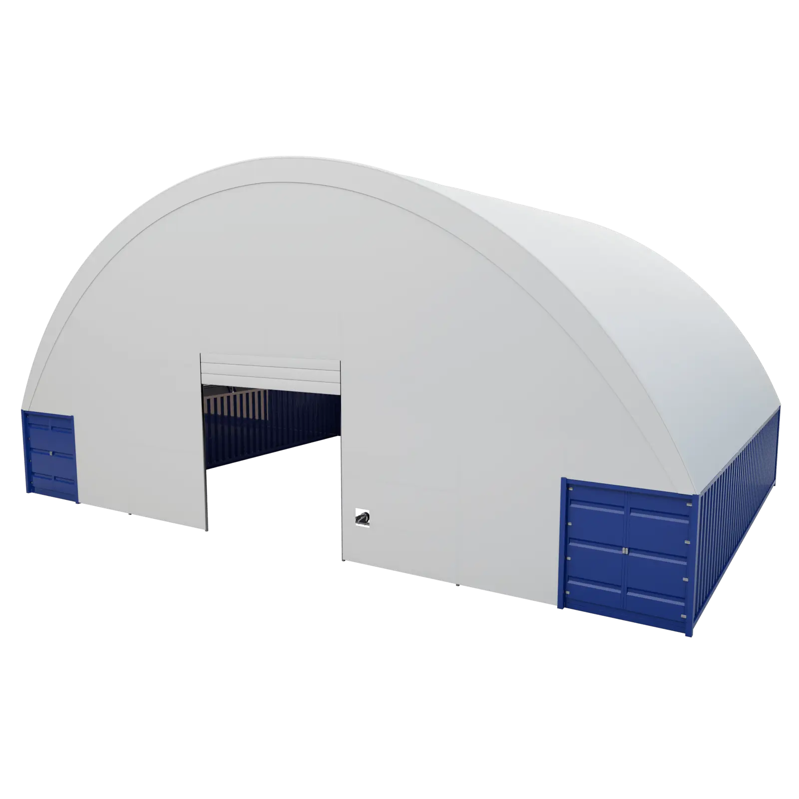 Prístrešok na lodné kontajnery 18m x 12m x 6m